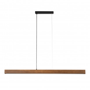 Lampa drewniana wisząca Teo LED 126cm orzech TK Lighting
