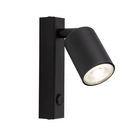 Kinkiet reflektorek z włącznikiem Top czarny TK Lighting