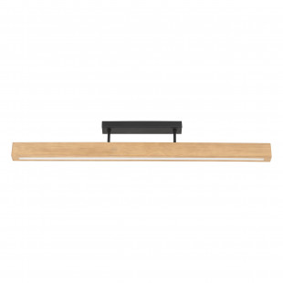 Lampa sufitowa drewniana podłużna Teo LED 96cm sosna TK Lighting