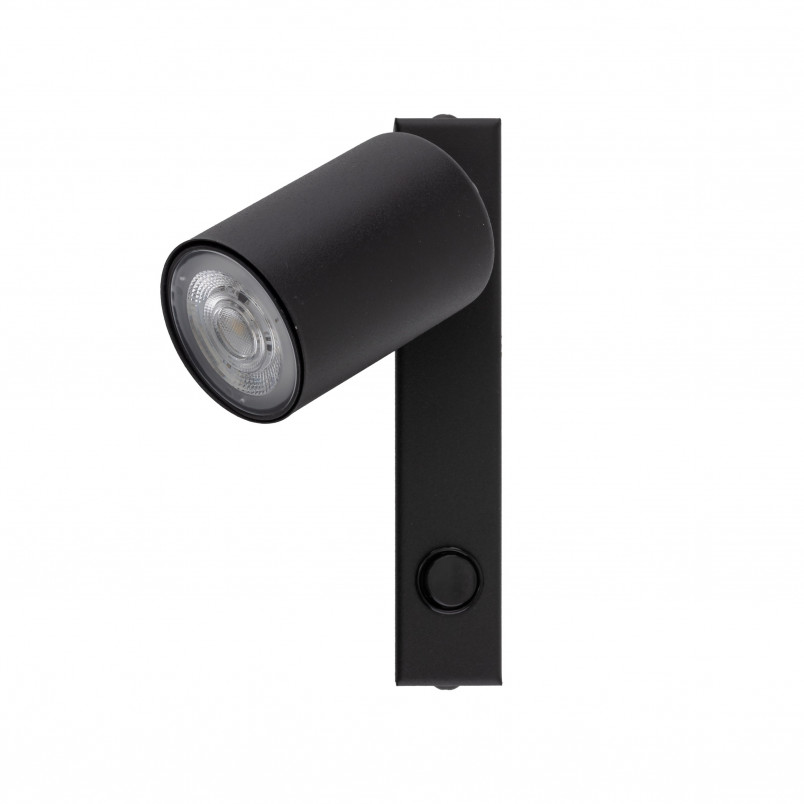 Kinkiet reflektorek z włącznikiem Top czarny TK Lighting