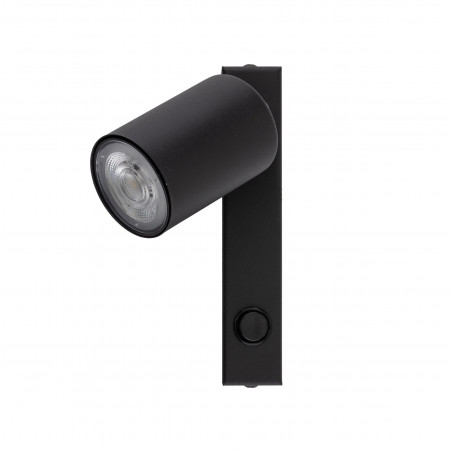 Kinkiet reflektorek z włącznikiem Top czarny TK Lighting