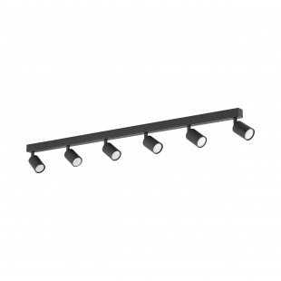 Reflektor sufitowy 6 punktowy Top 127cm czarny TK Lighting