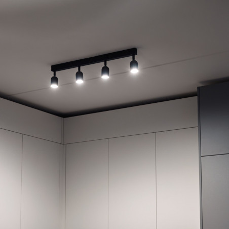 Reflektor sufitowy 4 punktowy Top 83cm czarny TK Lighting