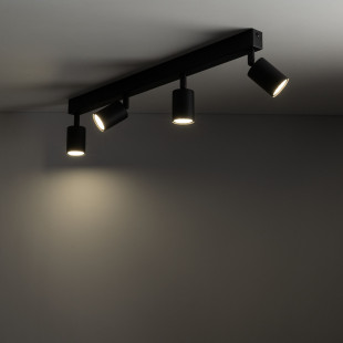 Reflektor sufitowy 4 punktowy Top 83cm czarny TK Lighting