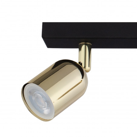 Reflektor sufitowy podwójny Top Gold 45cm złoty TK Lighting