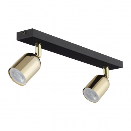 Reflektor sufitowy podwójny Top Gold 45cm złoty TK Lighting