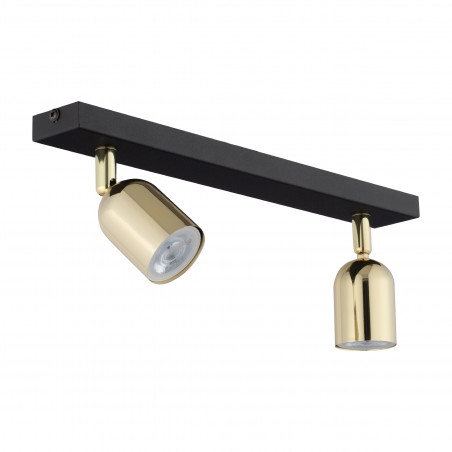 Reflektor sufitowy podwójny Top Gold 45cm złoty TK Lighting