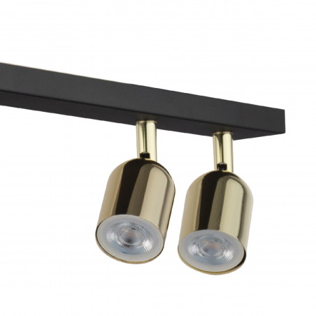 Reflektor sufitowy 4 punktowy Top Gold 88cm złoty TK Lighting
