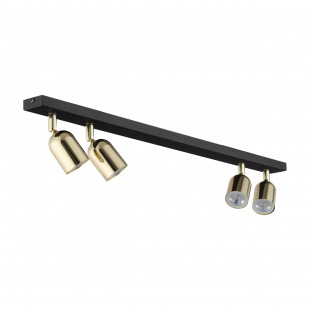 Reflektor sufitowy 4 punktowy Top Gold 88cm złoty TK Lighting