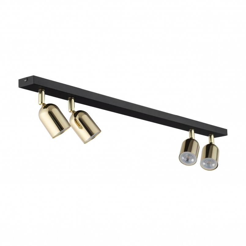 Reflektor sufitowy 4 punktowy Top Gold 88cm złoty TK Lighting