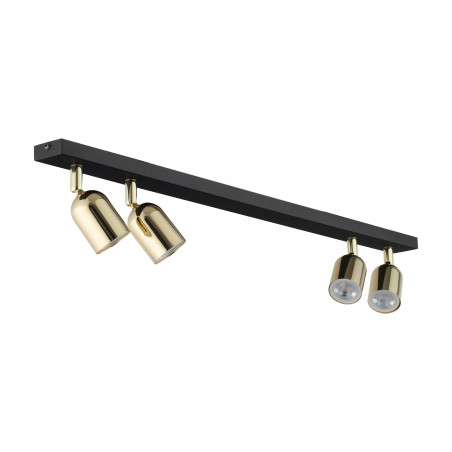 Reflektor sufitowy 4 punktowy Top Gold 88cm złoty TK Lighting