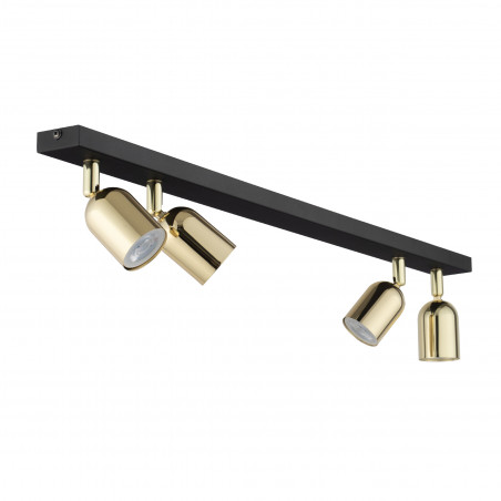 Reflektor sufitowy 4 punktowy Top Gold 88cm złoty TK Lighting