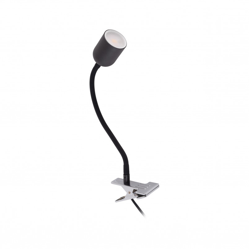 Lampka klips Top czarna TK Lighting