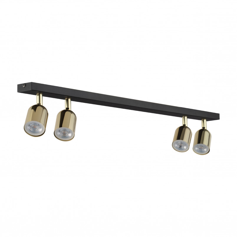 Reflektor sufitowy 4 punktowy Top Gold 88cm złoty TK Lighting