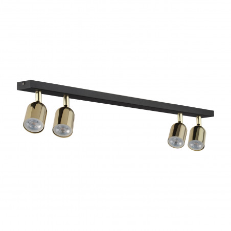 Reflektor sufitowy 4 punktowy Top Gold 88cm złoty TK Lighting