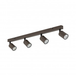 Reflektor sufitowy 4 punktowy Top brązowy TK Lighting