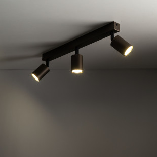 Reflektor sufitowy 3 punktowy Top brązowy TK Lighting