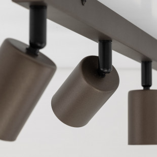 Reflektor sufitowy 4 punktowy Top brązowy TK Lighting