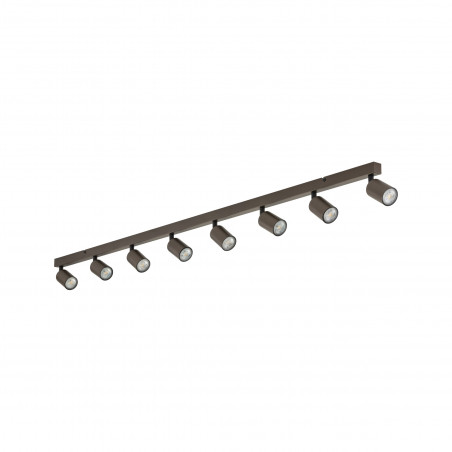 Reflektor sufitowy 8 punktowy Top brązowy TK Lighting