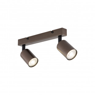 Reflektor sufitowy podwójny Top brązowy TK Lighting