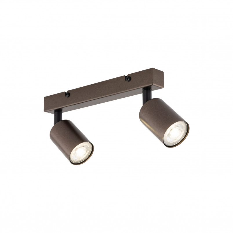 Reflektor sufitowy podwójny Top brązowy TK Lighting