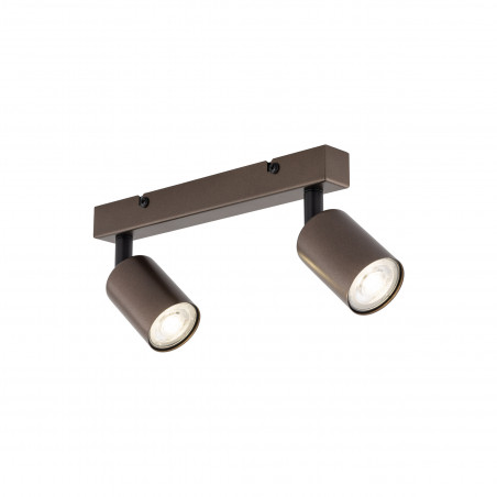 Reflektor sufitowy podwójny Top brązowy TK Lighting