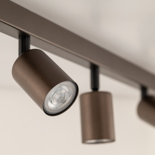 Reflektor sufitowy 6 punktowy Top brązowy TK Lighting