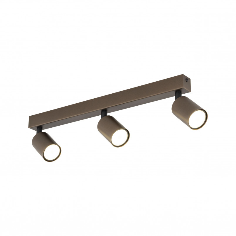 Reflektor sufitowy 3 punktowy Top brązowy TK Lighting