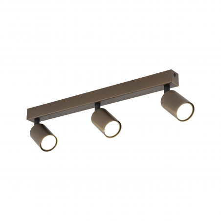Reflektor sufitowy 3 punktowy Top brązowy TK Lighting