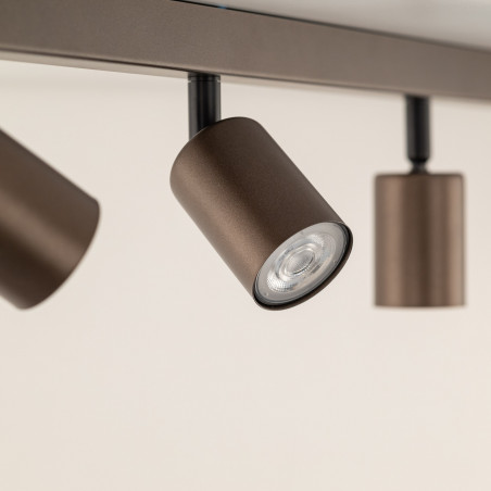 Reflektor sufitowy 6 punktowy Top brązowy TK Lighting