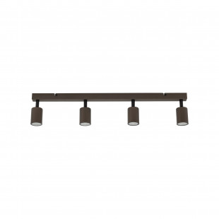 Reflektor sufitowy 4 punktowy Top brązowy TK Lighting