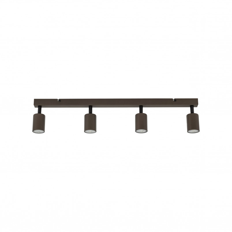 Reflektor sufitowy 4 punktowy Top brązowy TK Lighting