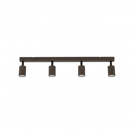 Reflektor sufitowy 4 punktowy Top brązowy TK Lighting