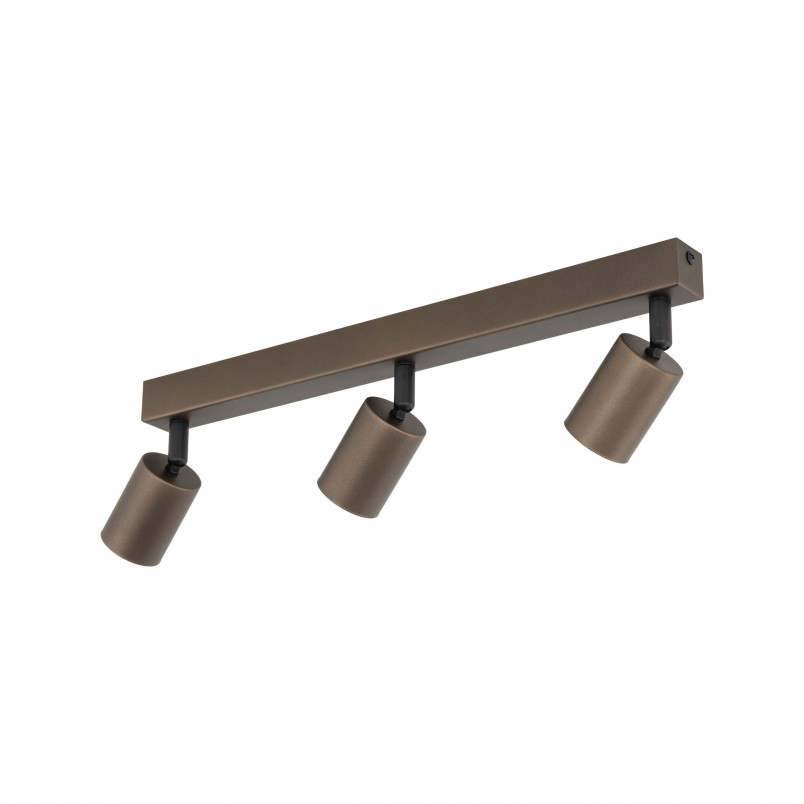 Reflektor sufitowy 3 punktowy Top brązowy TK Lighting