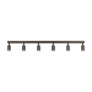 Reflektor sufitowy 6 punktowy Top brązowy TK Lighting