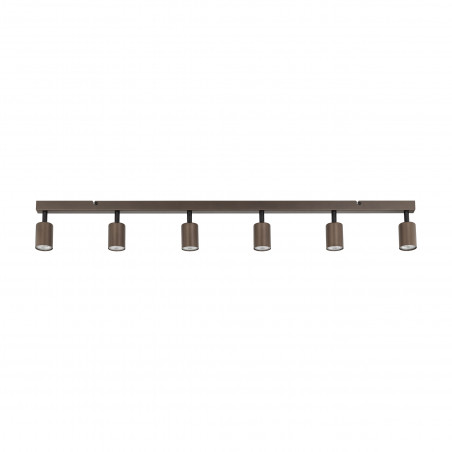 Reflektor sufitowy 6 punktowy Top brązowy TK Lighting