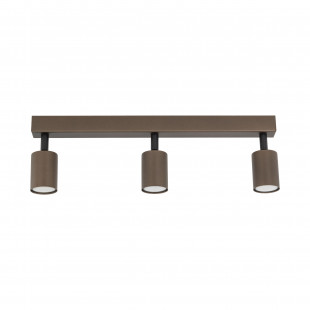 Reflektor sufitowy 3 punktowy Top brązowy TK Lighting