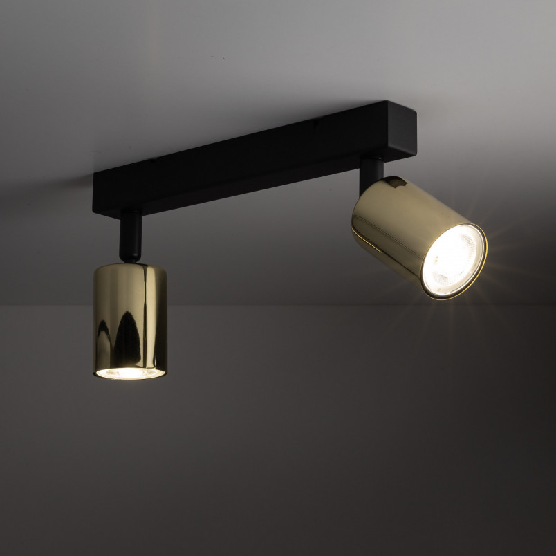 Reflektor sufitowy podwójny Top Gold 39cm złoty TK Lighting