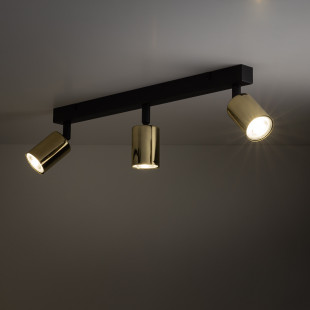 Reflektor sufitowy 3 punktowy Top Gold 60cm złoty TK Lighting
