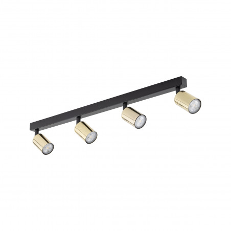 Reflektor sufitowy 4 punktowy Top Gold 83cm złoty TK Lighting