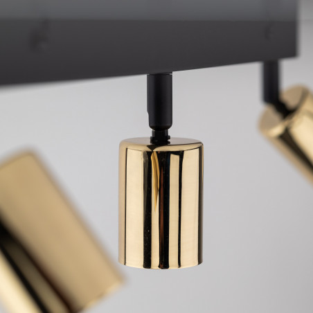 Reflektor sufitowy 3 punktowy Top Gold 60cm złoty TK Lighting