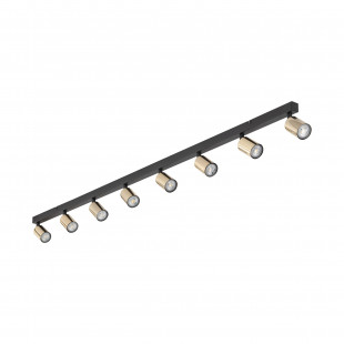 Reflektor sufitowy 8 punktowy Top Gold 170cm złoty TK Lighting