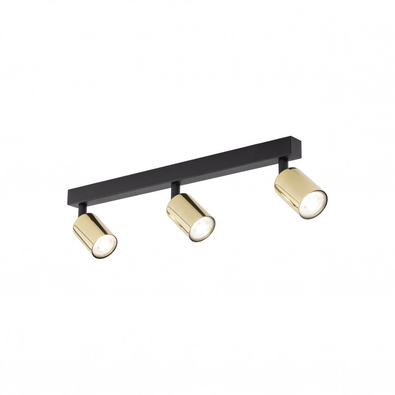 Reflektor sufitowy 3 punktowy Top Gold 60cm złoty TK Lighting