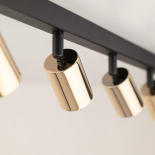 Reflektor sufitowy 8 punktowy Top Gold 170cm złoty TK Lighting