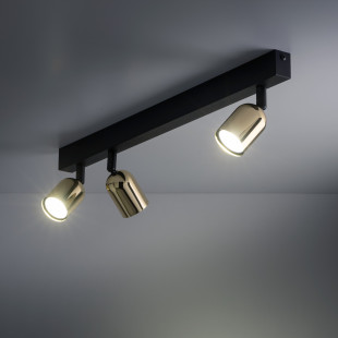 Reflektor sufitowy 3 punktowy Top Gold 64cm złoty TK Lighting
