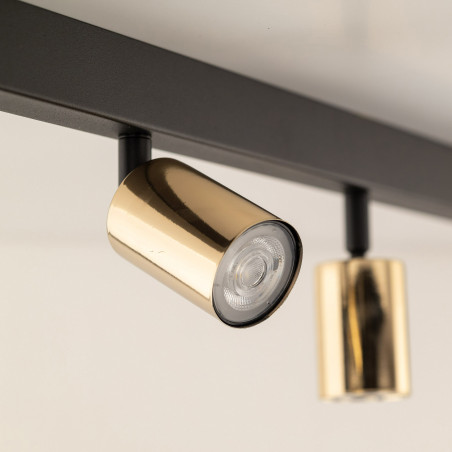 Reflektor sufitowy 6 punktowy Top Gold 127cm złoty TK Lighting