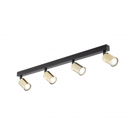 Reflektor sufitowy 4 punktowy Top Gold 83cm złoty TK Lighting