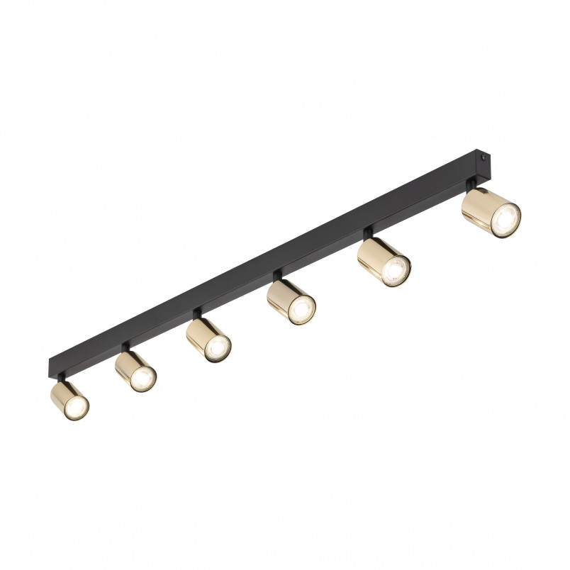 Reflektor sufitowy 6 punktowy Top Gold 127cm złoty TK Lighting
