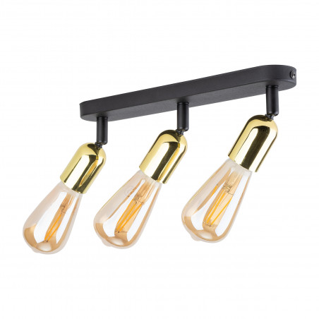 Reflektor sufitowy 4 punktowy Top Gold II 52cm złoty TK Lighting
