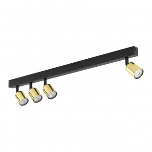 Reflektor sufitowy 4 punktowy Top Gold 94cm złoty TK Lighting